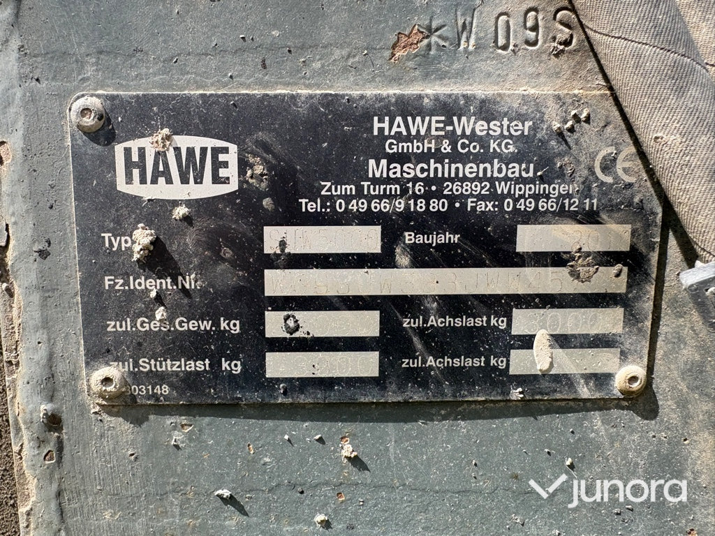 Ensilagevagn - Hawe, 5000SUW