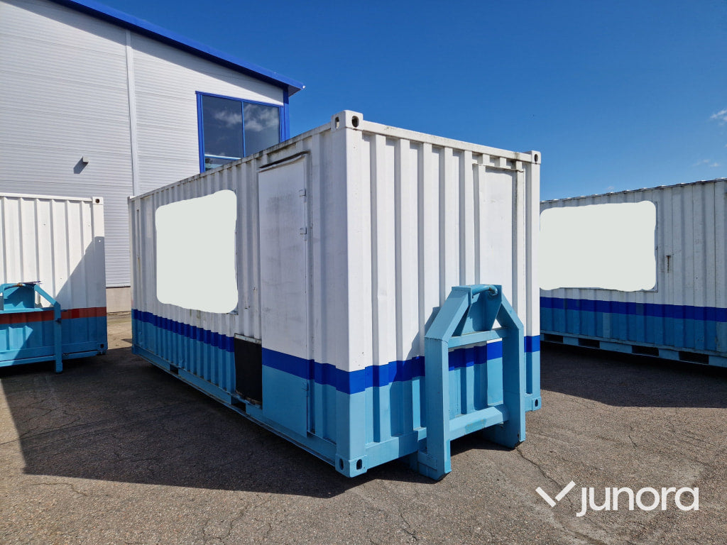 Högtryckspump Med Lastväxlar Container