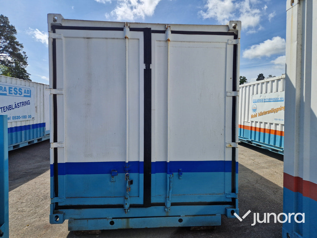 Högtryckspump Med Lastväxlar Container