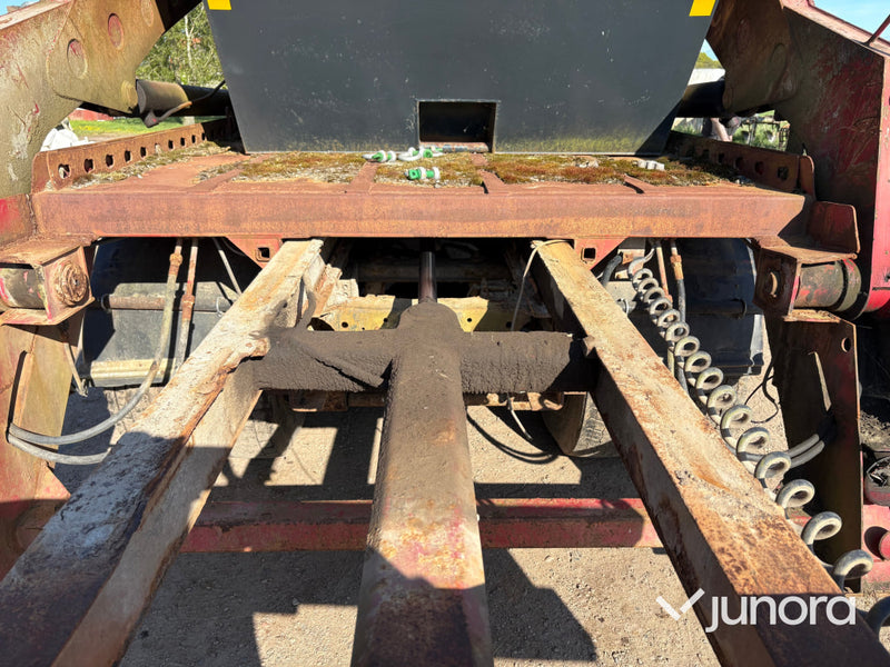 Scania liftdumper flak med container
