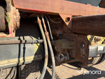 Scania liftdumper flak med container