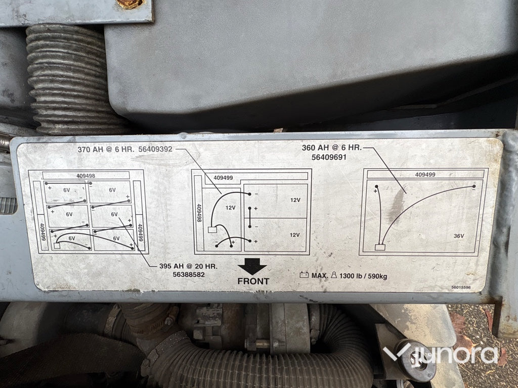Åkbar sop- och skurmaskin – Nilfisk Advance BR 1100C (36 V)