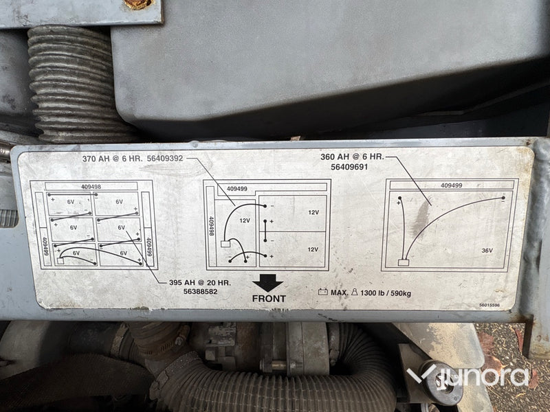 Åkbar sop- och skurmaskin – Nilfisk Advance BR 1100C (36 V)