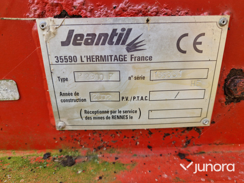Halmströare Jentill P2800F