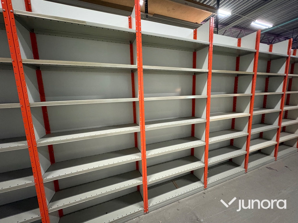 Hyllsystem med entresol – Lagerinredning 240 m²