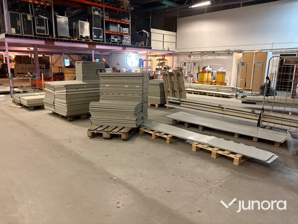 Hyllsystem med entresol – Lagerinredning 240 m²