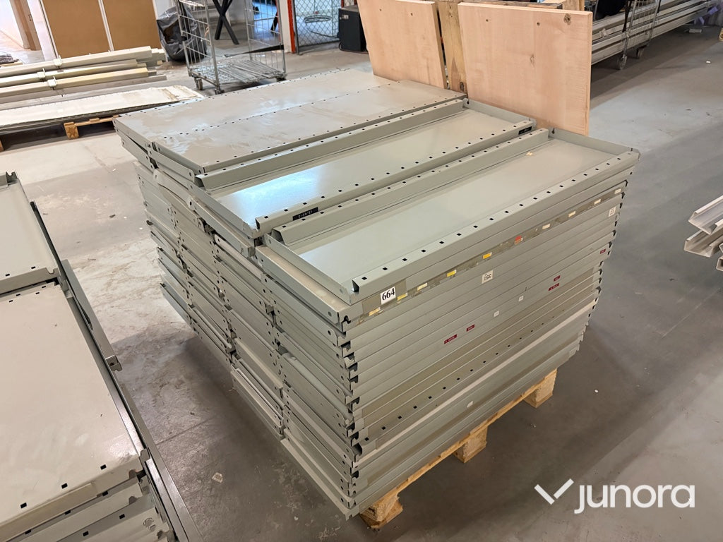 Hyllsystem med entresol – Lagerinredning 240 m²