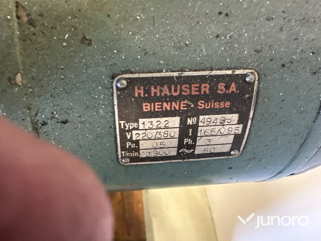 Jiggborrmaskin Hauser
