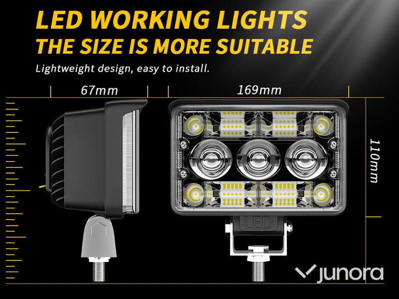 Arbetsbelysning Led StormBeam 120 - 4st