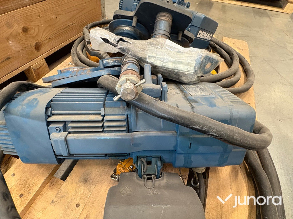 Kättingtelfrar - Demag, 250/500 kg, 3st