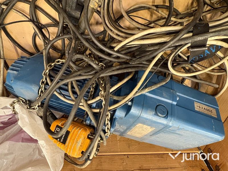 Kättingtelfrar - Demag, 3st,  250/500 kg