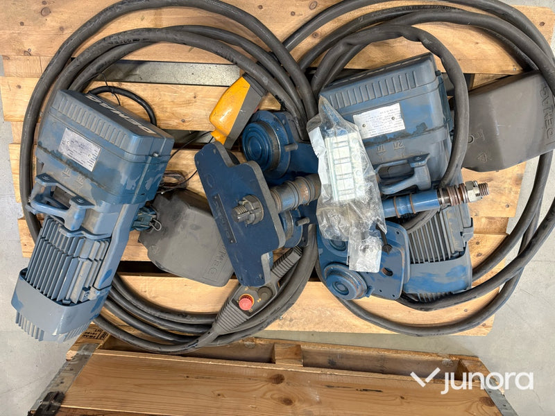 Kättingtelfrar - Demag, 3st,  250/500 kg