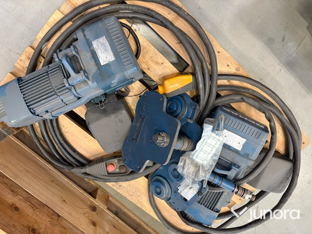 Kättingtelfrar - Demag, 250/500 kg, 3st