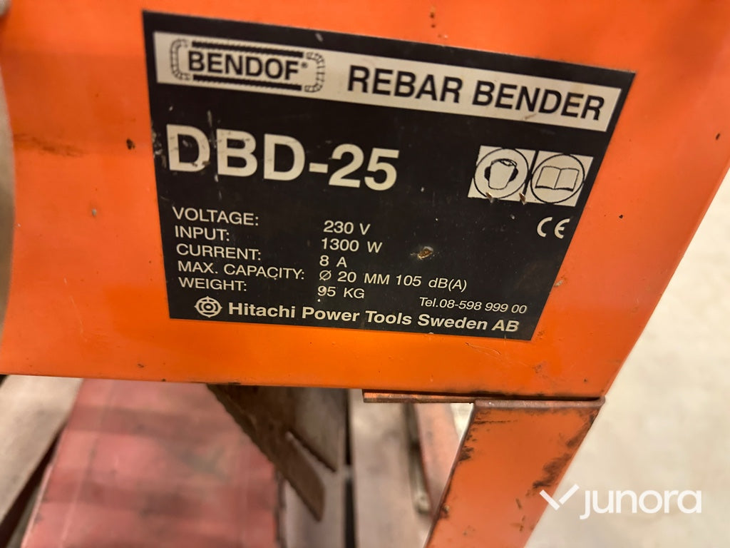 Armeringsjärnsbock -  Bendof, DBD 25