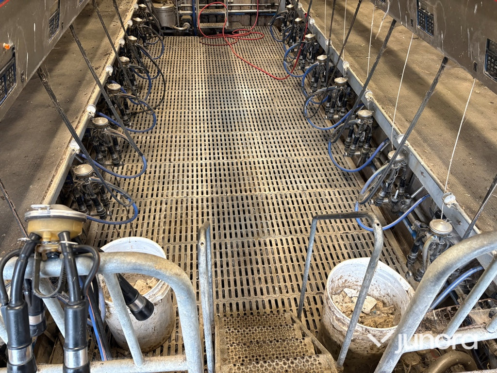 Mjölkgrop, Mjölkningsanläggning - Alfa Laval, Blue Diamond