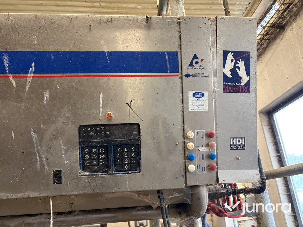 Mjölkgrop, Mjölkningsanläggning - Alfa Laval, Blue Diamond