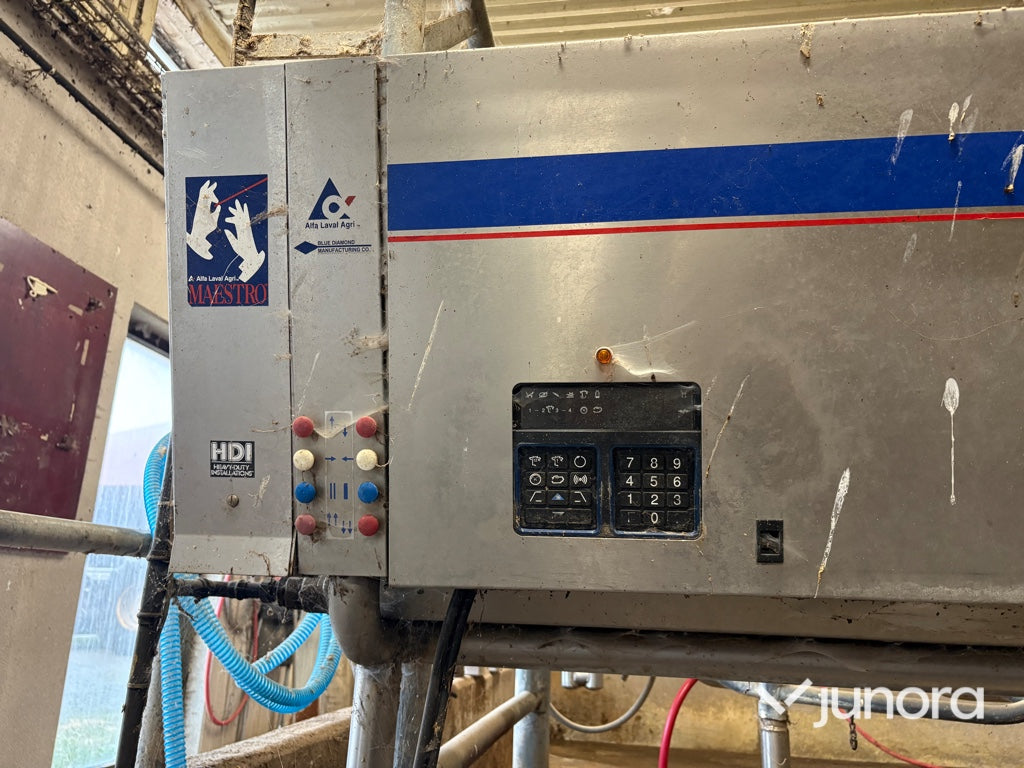 Mjölkgrop, Mjölkningsanläggning - Alfa Laval, Blue Diamond