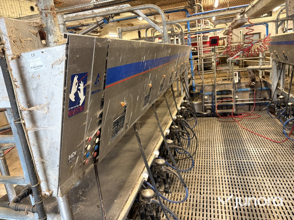 Mjölkgrop, Mjölkningsanläggning - Alfa Laval, Blue Diamond