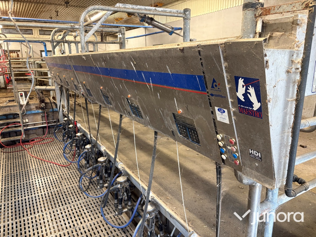 Mjölkgrop, Mjölkningsanläggning - Alfa Laval, Blue Diamond