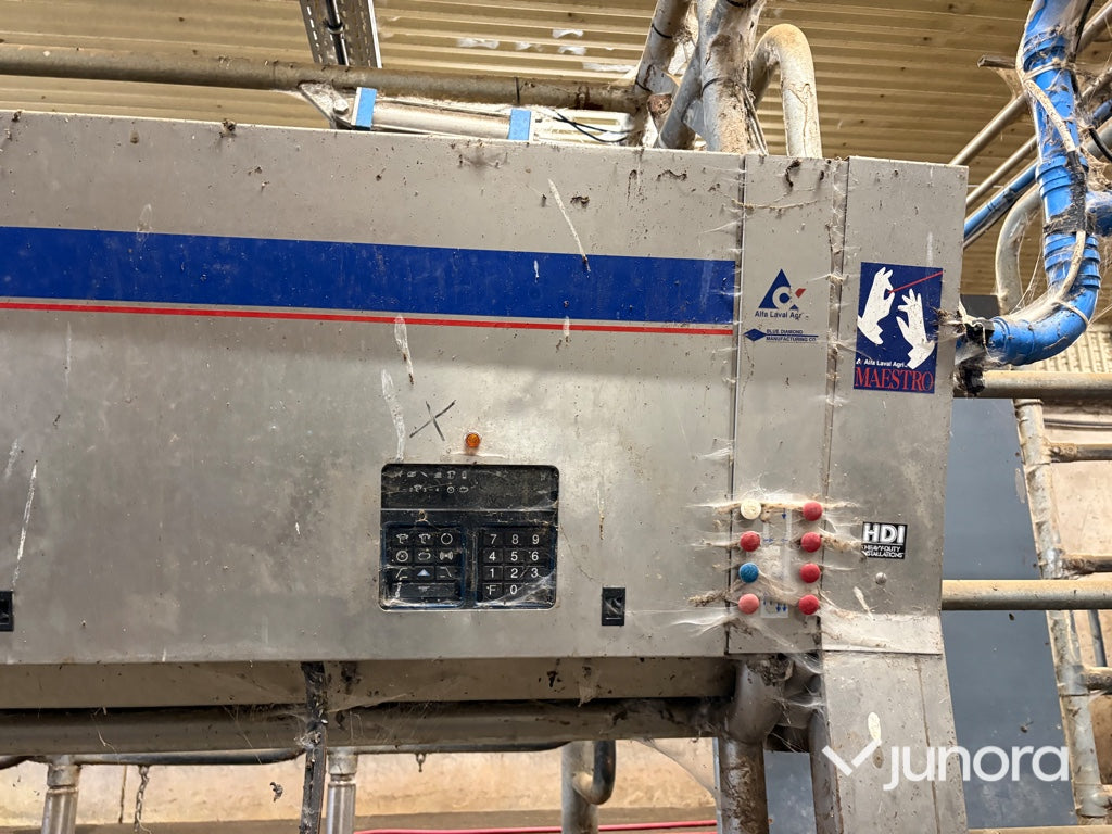 Mjölkgrop, Mjölkningsanläggning - Alfa Laval, Blue Diamond