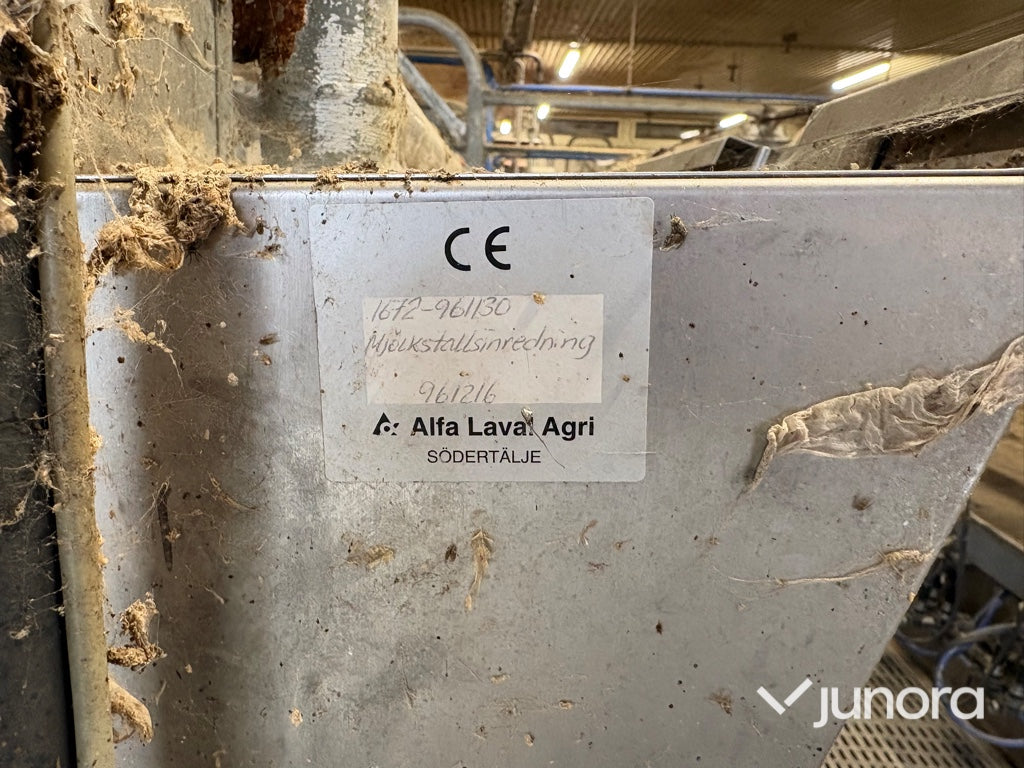 Mjölkgrop, Mjölkningsanläggning - Alfa Laval, Blue Diamond