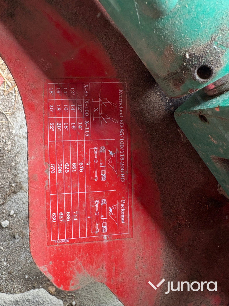 Plog Kverneland Ed 85