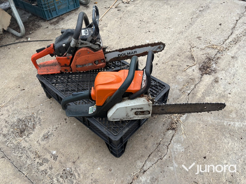 2st motorsågar Stihl/Dolmar