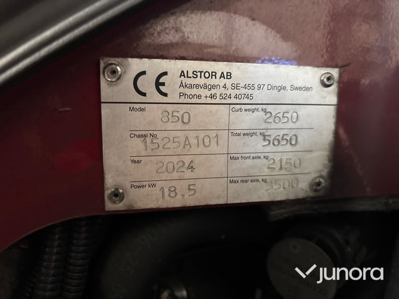 Skördare - Alstor 850H