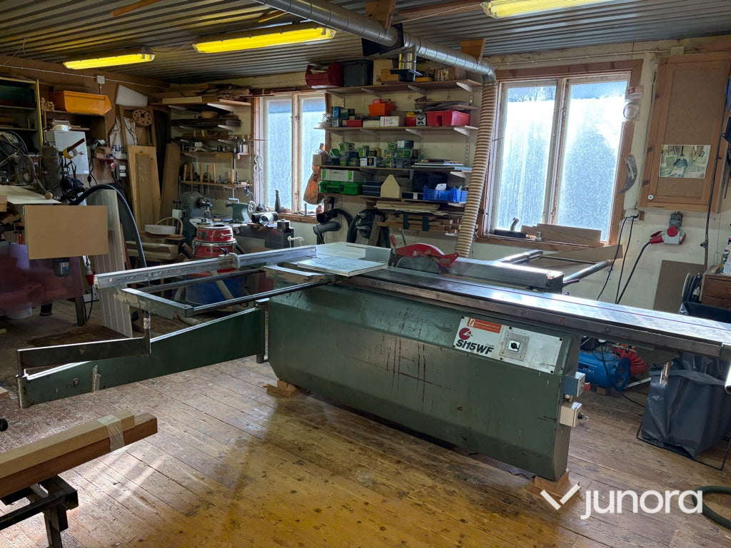 Justersåg med skjutbord SCM SI 15 WF