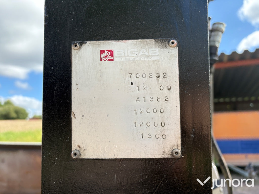 Lastväxlarvagn Bigab 10-14