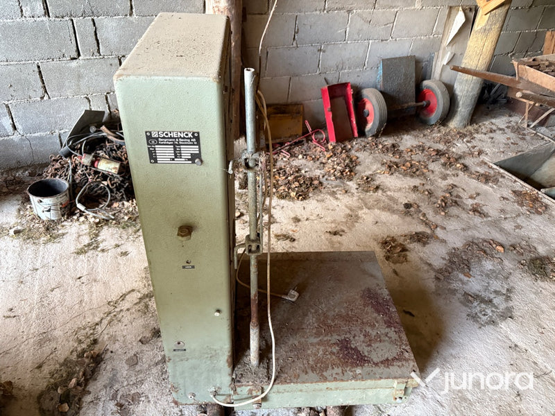 Industrivåg Schenck FGM – 150 kg kapacitet
