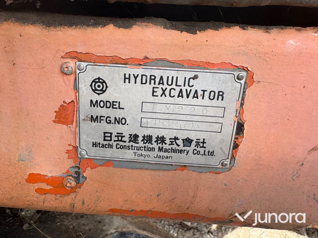 Grävmaskin-HITACHI EX220