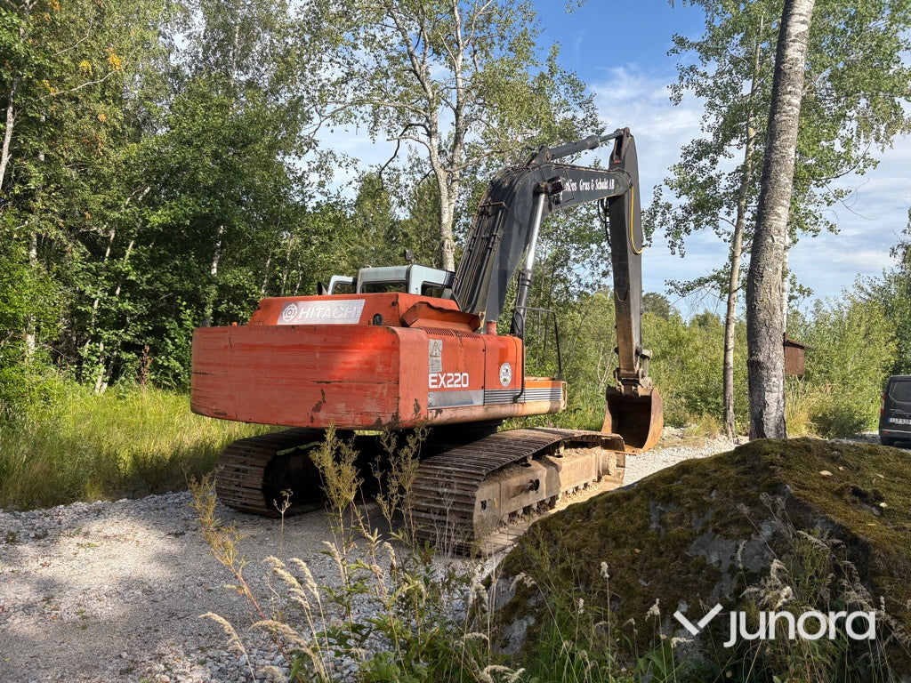 Grävmaskin-HITACHI EX220