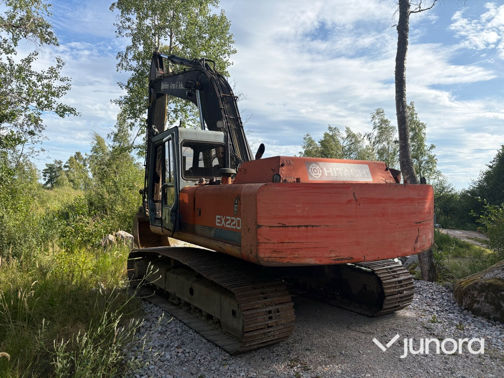 Grävmaskin-HITACHI EX220