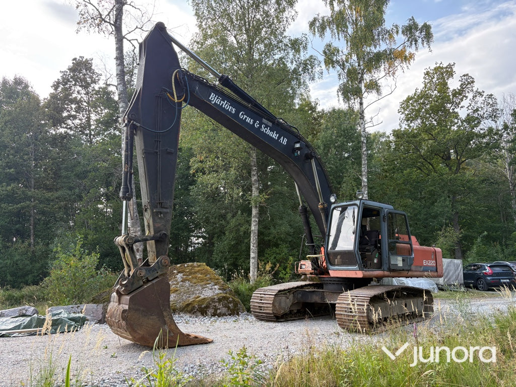 Grävmaskin-HITACHI EX220