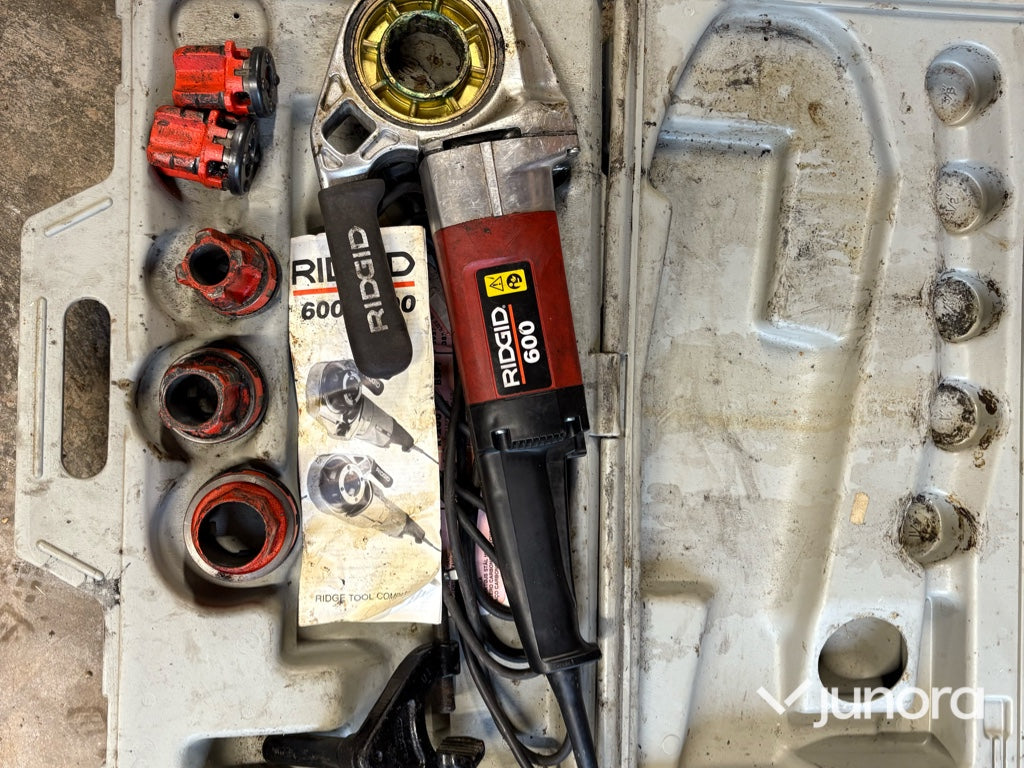 Gängmaskin - Ridgid, 600, Med tillbehör