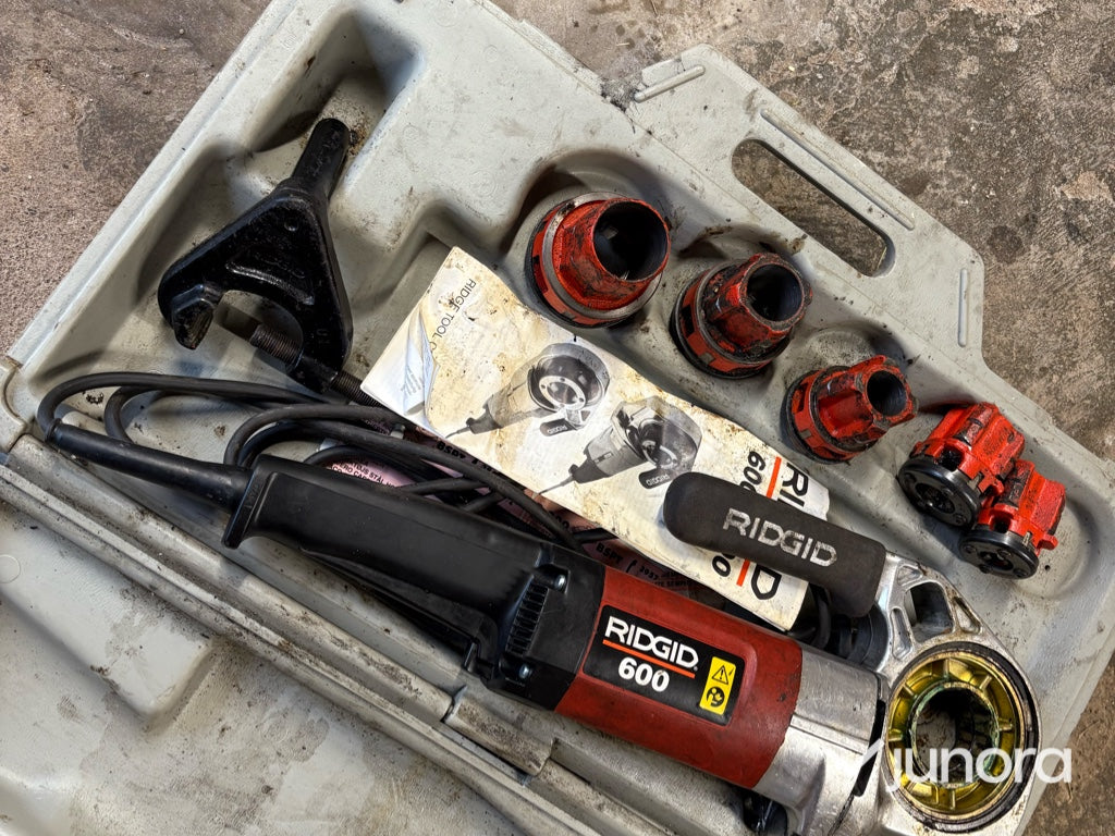 Gängmaskin - Ridgid, 600, Med tillbehör