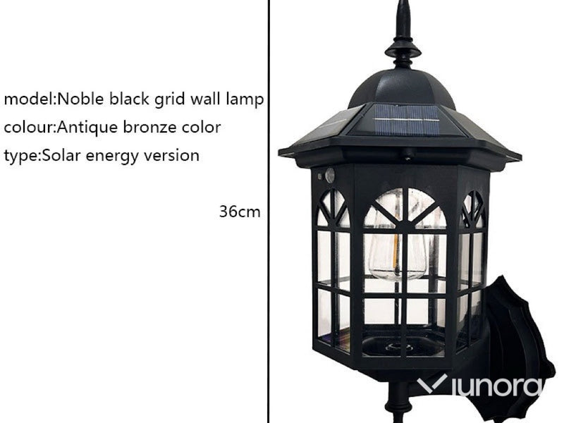 Solcellsdrivna fasadlampor - 10st