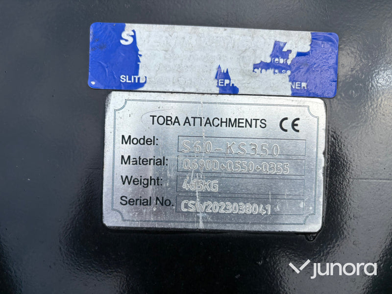 Grävskopa TOBA S60-KS350