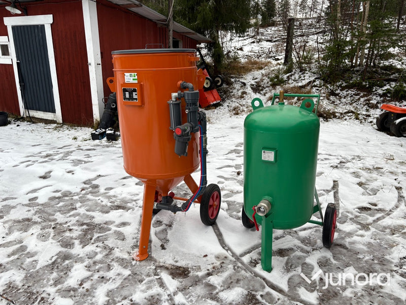 Blästerklocka - med tryckluftsbehållare