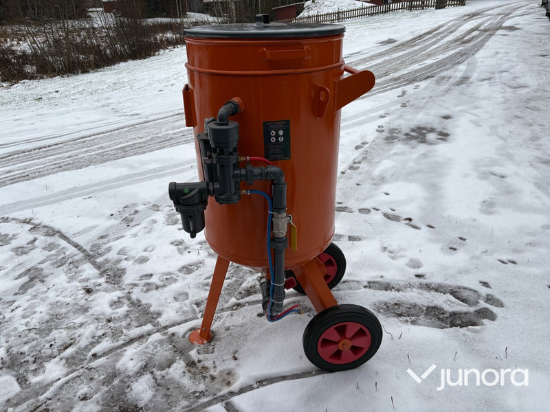 Blästerklocka - med tryckluftsbehållare