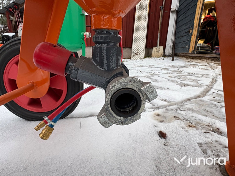 Blästerklocka - med tryckluftsbehållare