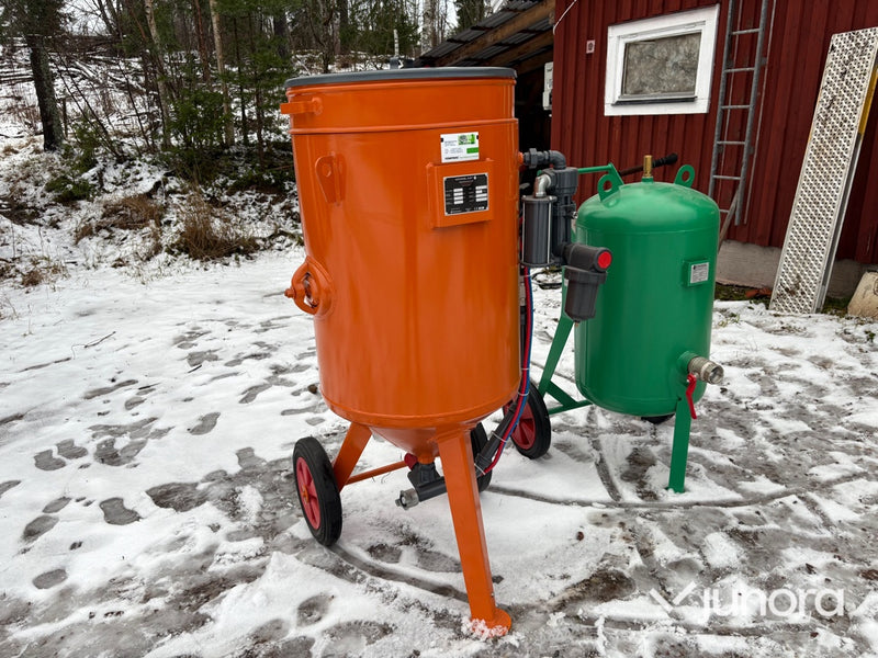 Blästerklocka - med tryckluftsbehållare