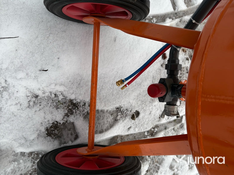 Blästerklocka - med tryckluftsbehållare