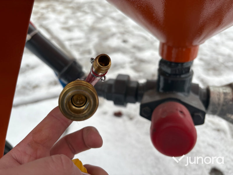 Blästerklocka - med tryckluftsbehållare