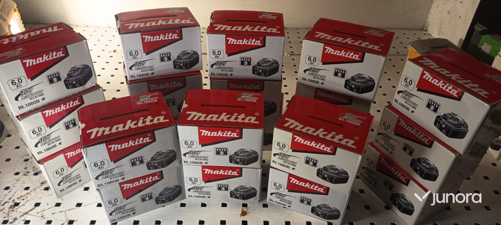 21 x Makita 6.0Ah LXT
