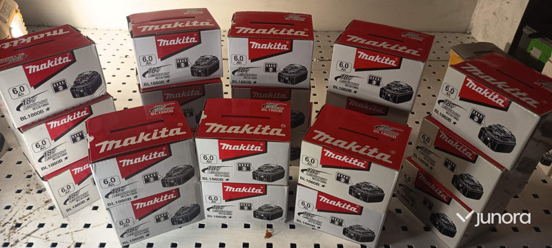 21 x Makita 6.0Ah LXT