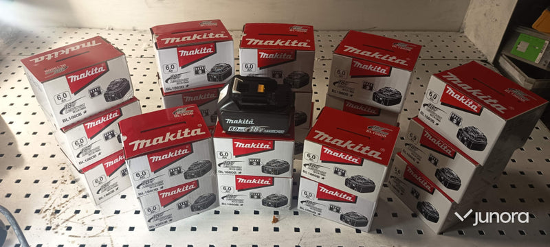 21 x Makita 6.0Ah LXT