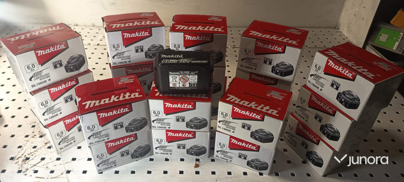 21 x Makita 6.0Ah LXT