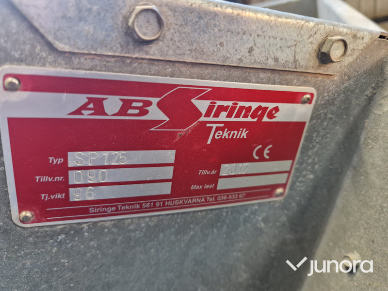 Flakspridare - Siringe, till holder